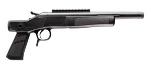 CVA CP802 Scout XP 300 Blackout 1rd 11.50" Matte Stainless Steel Fluted Threaded Barrel, Picatinny Rail, Graphite Black XP Pistol Grip