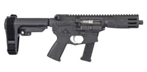 LWRC IC-9 9MM 5.7IN BARREL 33RD BLACK PISTOL WITH SBA3 BRACE ICP9B5KSBA3