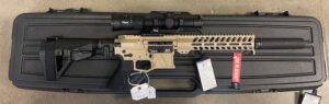 Kulas Firearms AR15 Derive .300BO 10" Sylvan Folder/Suppressor Desert Sand Dressed