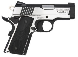 CLT COMBAT ED 9MM 3'' SS/BK 8R