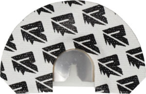 Riven 65245 Elkasus Small Dome Diaphragm Call Attracts Elk Species Black/White