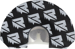 Riven 65255 Comet Small Dome Diaphragm Call Attracts Elk Species Black/White