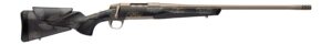 Browning 036142224 X-Bolt 2 Speed HD Full Size 270 Win 4+1 22" Smoked Bronze Cerakote Fluted Threaded Barrel, Smoked Bronze Cerakote Steel Drilled & Tapped Receiver, Bronze/Gray Camo w/Black Overmold