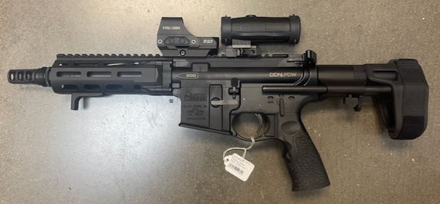 Daniel Defense DDM4 PDW .300BO 7" Maxim Defense Brace Holosun 0208822070047 USED
