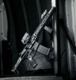 DANIEL DEFENSE PDW REGULATOR 300BLK SBR 7"BBL, SILENCER CO OMEGA CAN, AMG UH1 G2 OPTIC 1-30RD