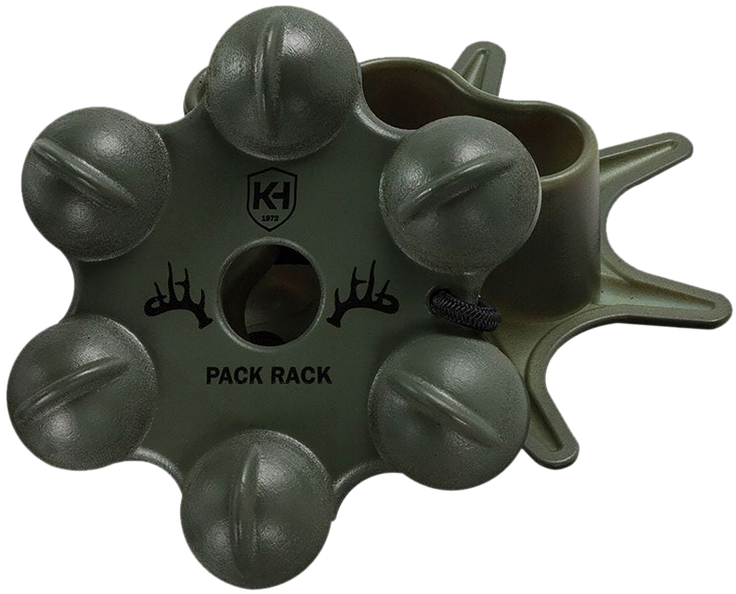 Knight & Hale KHD1019 Pack Rack Attracts Deer Species Dark Green Plastic