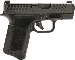 Gforce Arms GF932512GB Rapture  Sub-Compact Frame 9mm Luger 12+1 3.25" Black Steel Barrel, Black Steel Optic Cut/Serrated Slide, Gray Cerakote Polymer Frame, Shield RMSc/RMR Footprint
