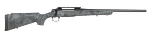 CVA CR3735 Cascade SR 300 Blackout 4+1 16.50" Graphite Black Cerakote Threaded Barrel & Receiver w/Picatinny Rail, Realtree Advantage Synthetic Stock