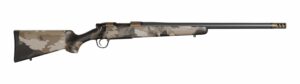 Christensen Arms 8010653000 Ridgeline FFT Full Size 7mm PRC 3+1 22" Carbon Fiber Threaded Barrel, Burnt Bronze Cerakote Steel Drilled & Tapped Receiver, Barren Dune Camo Fixed Carbon Fiber Stock