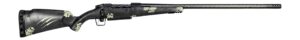 Fierce Firearms ROGSCX308WIN18BF Carbon Rogue XP 308 Win 3+1 18" Carbon Fiber Match Grade Threaded Barrel, Black Cerakote Steel Drilled & Tapped Receiver, BiPod Rail Forend, Forest Camo Fixed Carbon F