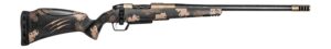 Fierce Firearms RIVSCX65PRC22BDS Carbon Rival XP 2.0 6.5 PRC 22" Smoked Bronze Cerakote Spiral Fluted Stainless Steel Barrel & Drilled & Tapped Receiver, Desert Shadow Camo Adj Comb Carbon Fiber Stock