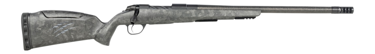 Fierce Firearms CT Rage LR Full Size 300 PRC 3+1 20" Carbon Fiber Match Grade Threaded Barrel, Black Cerakote Titanium Drilled & Tapped Receiver, Picatinny Rail Forend, Carbon Matrix Push Button Adj