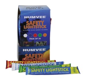 CAMP HMV-LS-6DB36 HUMVEE LIGHTSTICK 6IN     36 PCS