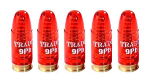 Traditions ASM9 Snap Caps Handgun 9mm Plastic w/Brass Base 5/Pack