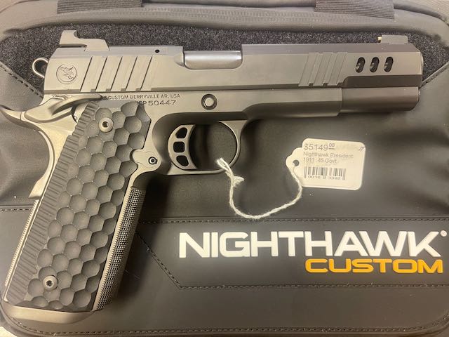 Nighthawk Custom President 1911 .45ACP 5"