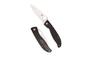 SPYDERCO MANTRA 4 CF 3.34" BLK/SLV