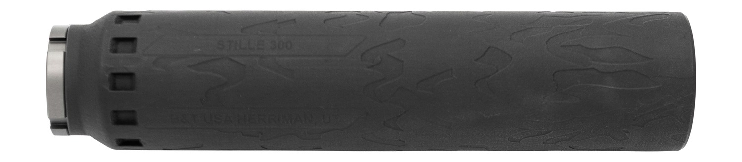 B&T Firearms SD-145894 Stille 300 223/338 Lapua Mag 1.75" Black Titanium/Inconel 1.375"x24