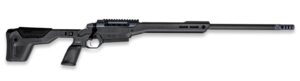 Weatherby 3WAMC22CMR0B 307 Alpine MDT Carbon 22 Creedmoor 3+1 18" Carbon Fiber Threaded Barrel, Carbon Gray Cerakote Steel Receiver w/Picatinny Rail, Arca Rail Forend, Black HNT26 MDT Chassis Carbon F