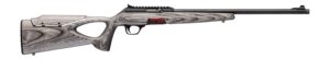 Winchester Repeating Arms 521172102 Wildcat SR 22 LR 10+1 16.50" Matte Blued Threaded Barrel, Black Composite Receiver w/Picatinny Rail, Gray Thumbhole w/Adjustable Comb Laminate Stock, Ambidextrous