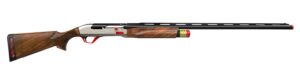 Retay USA ACES30 Ace  12 Gauge Semi-Auto 3" 3+1 30" Black Ported Barrel, Nickel Aluminum Receiver, Fixed Walnut Stock