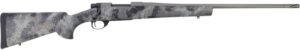 Howa HMFN350LGL 1500 Fence Line 350 Legend 5+1 16.25" Tungsten Cerakote Threaded Barrel, Tungsten Cerakote Aluminum Drilled & Tapped Receiver, Gray Light Camo Fixed Synthetic Stock, Right Hand