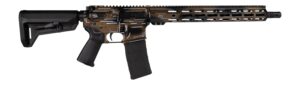 Shark Coast Tactical SCC101952AFDECC Anime-15  5.56 NATO 10+1 16" Black Nitride Barrel, Flat Dark Earth Cerakote Aluminum Receiver w/Picatinny Rail, M-LOK Handguard, Black Polymer Stock & Black Polyme