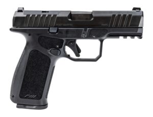 Rost Martin RM1XBH RM1X Compact 9mm Luger 19+1 4" Match Grade Barrel, Black Tenifer Steel Optic Ready/Serrated Slide, Black Polymer Frame w/Picatinny Rail, Interchangeable Backstrap Grip, RMR Footprin