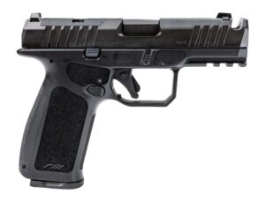 Rost Martin RM1XBCH RM1X Comp Compact 9mm Luger 19+1 4" Black Compensated Match Grade Barrel, Black Tenifer Steel Optic Ready/Serrated Slide, Black Polymer Frame w/Picatinny Rail, Interchangeable Back