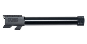 Faxon Firearms GA910N22NGQ-T Duty Series  9mm Luger Threaded Black Nitride Steel, Fits G22 Gen2-4