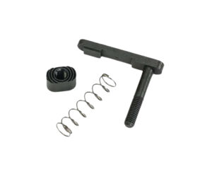 White Label Armory WLA-LOW-1010-01 AR15 Magazine Catch Kit Black Steel