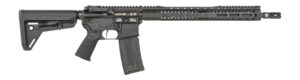 Black Rain Ordnance SSP300BLKABLK SSP  300 Blackout 30+1 16" Black Nitride Threaded Barrel, Black Armor Cerakote Aluminum Receiver w/Picatinny Rail, Magpul MOE SL Black Polymer Stock, Black Magpul Gri