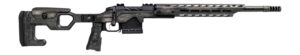 Fierce Firearms REPMT22CM18DG Reaper MTN 2.0 22 Creedmoor 3+1 18" Carbon Fiber Match Grade Threaded Barrel, Distressed Gray Cerakote Titanium Drilled & Tapped Receiver, M-LOK Handguard, Magnesium Fold