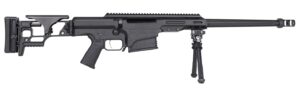 Barrett 19971 MRAD Covert 308 Win 10+1 17" Black Match Grade Fluted Barrel, Black Cerakote Aluminum Receiver w/Picatinny Rail, M-LOK Handguard, Side Folding w/Adj Comb Black Polymer Stock, Black Polym