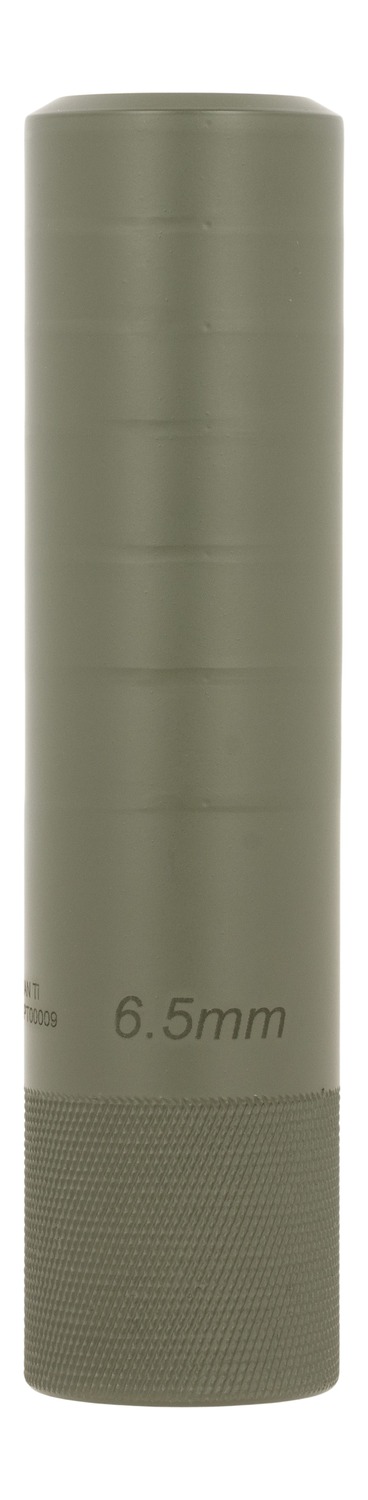 Fletcher Rifle Works PERM65TIODG Permian 6.5mm 1.62" OD Green Titanium 1.375"x24