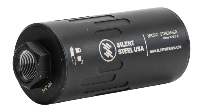 Raider Defense Micro Streamer 9mm Armor Black 1.375x24