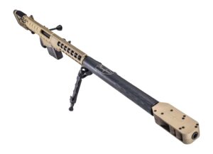 Thompson TAO50FDE TAO50 50 BMG 10+1 29" Black Barrel, Flat Dark Earth Anodized Receiver w/Picatinny Rail, Barrett Accu-Tac Bipod, Black Polymer Magpul PRS Gen3 Stock, Magpul MOE+ Grip