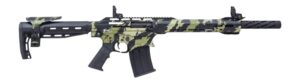 Citadel CBOSS2512-VECG Boss25  12 Gauge 3" 5+1 18.75" Threaded Barrel, Vector Green Camo Steel Receiver w/Picatinny Rail, Adj Comb Synthetic Butt Stock, Picatinny Rail Forend, Polymer Grip