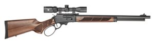 Smith & Wesson 14825 1854 Combo 30-30 Win 6+1 20" Black Armornite Threaded Barrel, Black Armornite Stainless Steel Receiver w/Picatinny Rail, Walnut Forend & Fixed Stock, Vortex Crossfire HD 2-7x32mm