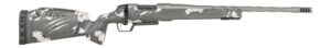 Fierce Firearms RIVSSX7PRC22GP Twisted Rival XP 2.0 7mm PRC 3+1 22" Glacier Cerakote Spiral Fluted Threaded Barrel, Stainless Steel Drilled & Tapped Receiver, Arca Rail Forend, Phantom Camo Push Butto