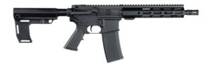 Andro Corp Industries 556105HBMPS ACI-15 Halo 5.56 NATO 30+1 10.50" Threaded Barrel, Black Anodized Aluminum Receiver w/Picatinny Rail, M-LOK Handguard, Black Polymer MPS, A2 Grip