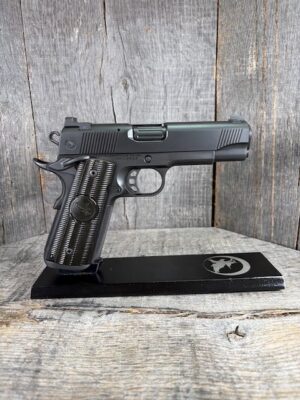 Nighthawk Custom 1911 GRP Commander 9mm, IOS, Ambi, Mag Well, DLC