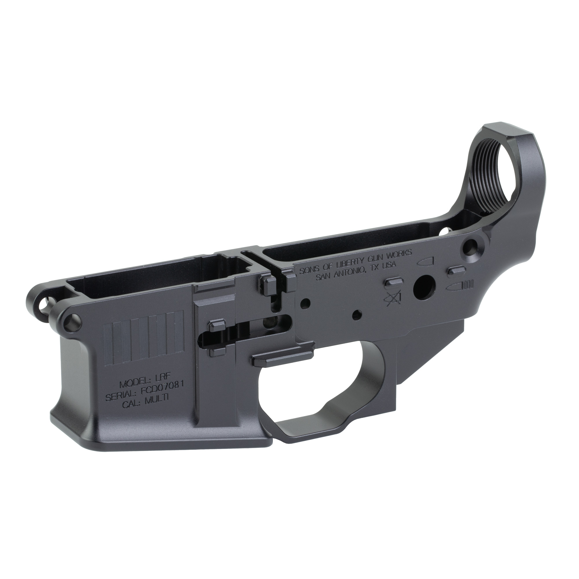 SOLGW FCD LRF BILLET LOWER BLK - Image 3