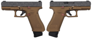 GLOCK 19X V CABEZA DE COBRE 9MM PISTOL 4" BRONZE/DIGI 1-17RD 2-19RD MAGS