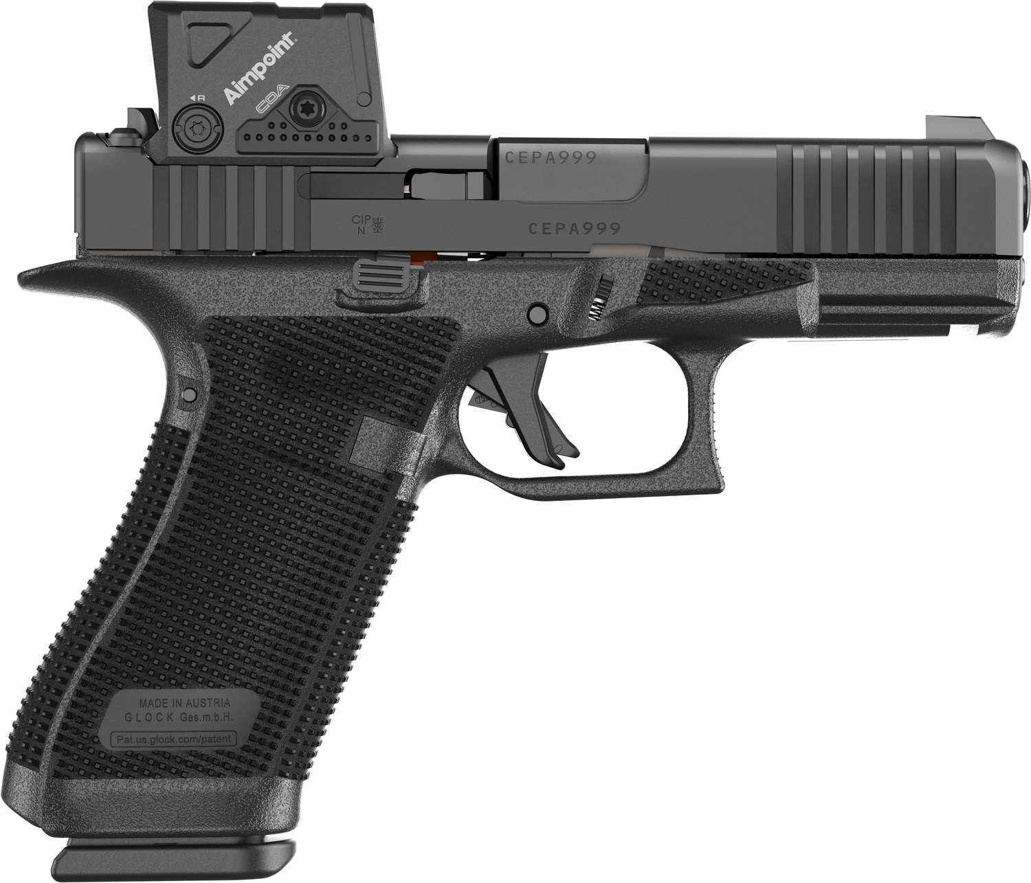 Glock G45 Gen 6 w/Aimpoint COA 9mm P64550B01DC8A3