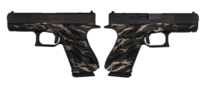 GLOCK 19 GEN 6 MOS 9MM TIGER STRIPE 4" FXD 3-15RD MAGS